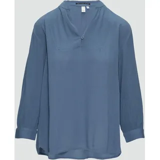 QS Bluse 3/4 Arm, blau, 44