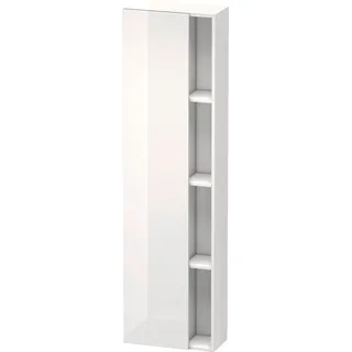 Duravit DuraStyle Hochschrank 1248, 1 Drehtür, Anschlag links, Höhe: 1800mm, Tiefe: 240mm, DS1248L2222, Farbe: Weiß Hochglanz Dekor