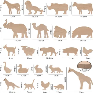 ideen.kollektiv - Systemische Tierfiguren aus Vollholz - Premium Stellvertreterfiguren für Familienaufstellung, Coaching, Therapie und Beratung
