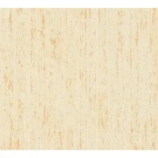 A.S. Création Vliestapete in Holz Optik 10,05 m x 0,53 m 395614 Beige/Gelb