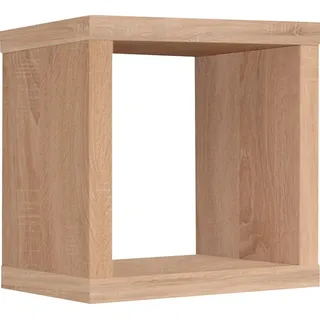 Mäusbacher Big System Office Wandregal 40 x 40 x 41 cm Braun
