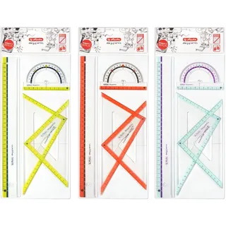 Herlitz Geometrieset my.pen, 4-teilig: