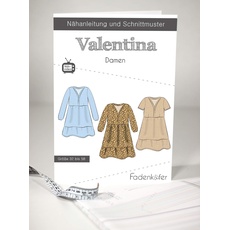 Bild Papierschnittmuster Kleid Valentina Damen