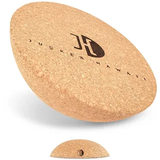 Jucker Hawaii Plank Ball für alle Balanceboards - Korkhalbkugel für Fitness Workout und Surf Training in Einem