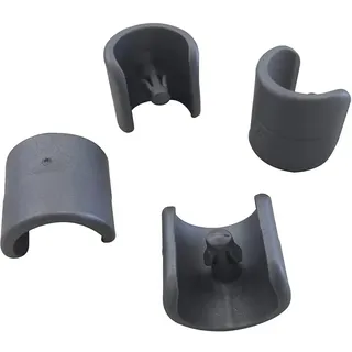 Lafuma Mobilier 4 Fußschoner für Relax-Liegestühle, 20 mm Durchmesser, Anthrazit, LFM2843-1229