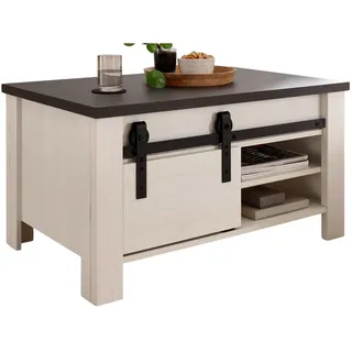 furn.design Stove Weiß Pinie 93 x 60 x 51 cm