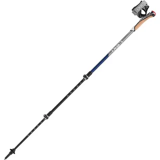 Leki Traveller Carbon 90 - 130 cm midnightblue-dark metallic-light anthracite-white