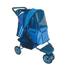 Ribecan 14703 Kinderwagen blau