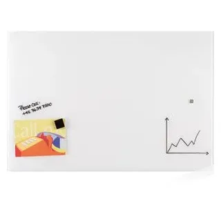 Franken Glas-Magnettafel 240 x 120 cm Weiß