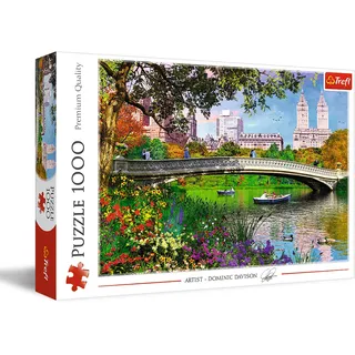 Trefl, Puzzle, Central Park, New York, 1000 Teile, Premium Quality, für Erwachsene und Kinder ab 12 Jahren