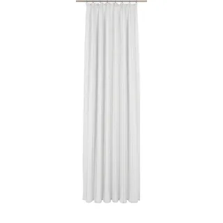 Gardine WIRTH "Chiara" Gr. 8, braun (braun, silberfarben), B:450cm H:175cm, Jacquard, Polyester, Gardinen, Gardine