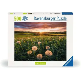Ravensburger Pusteblumen im Sonnenuntergang 500 Teile
