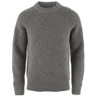 Fjällräven övik Waffle Knit Sweatshirt, grey XL