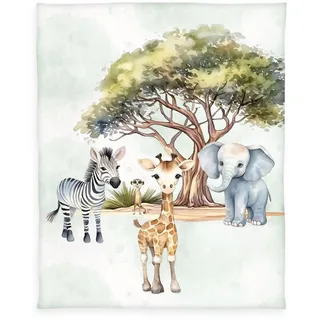 Herding Young Collection Young Collection Kuscheldecke 130 x 160 cm Mehrfarbig