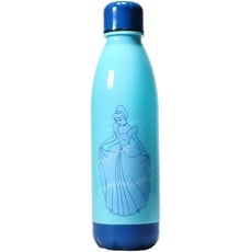 Half Moon Bay Disney Cinderella Wasserflasche – BPA-freie Kunststoff-Wasserflasche – 680 ml Prinzessin Cinderella Geschenke