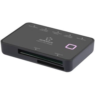 Renkforce Externer Speicherkartenleser Micro USB 3.2 Gen 1 (USB 3.0) Schwarz