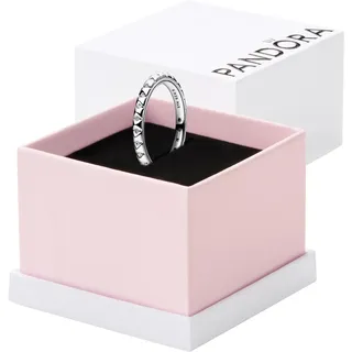 Pandora 192800C01 Silberring für Damen Pyramiden, 58/18,5