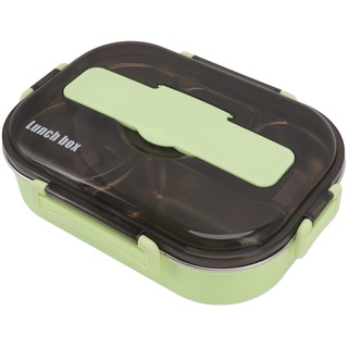 TOPINCN Lunchbox, Thermo-Serviergeschirr, Tabletts und Platten Serviertabletts Lunchbox mit Edelstahl-Wärmeisolierung, Lebensmittelbehälter Auslaufsicher für Kinder,