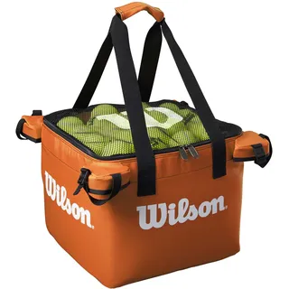Wilson Tasche für Ballwagen, Tennis Teaching Bag, Für bis zu 150 Bälle, Orange, WRZ541100