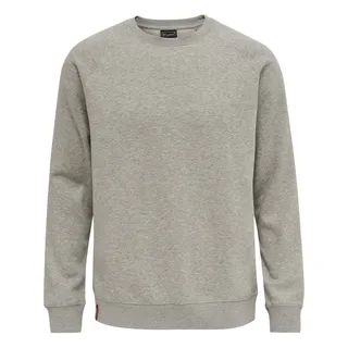 hummel hummel, hmlRED Classic Sweatshirt, Grey Melange, 2XL