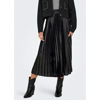 Only Rock ONLLYON PLEATED SHINE in Schwarz XS