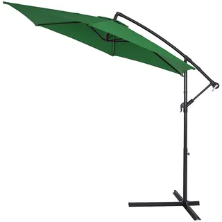 Kingsleeve Ampelschirm Ø 300 cm Grün