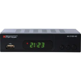 Opticum Red Opticum AX C100 HD (DVB-C), TV Receiver, Schwarz