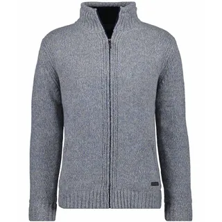 Outdoorjacke RAGMAN, Herren, Gr. 5XL6062, grau (khaki rot weiß, 184), 100% Wolle, Jacken Outdoorjacke