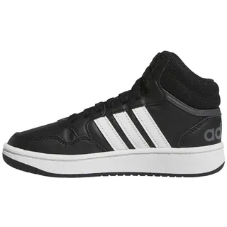 adidas Hoops Mid Core Black / Cloud White / Grey Six 36    