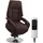 Relaxsessel Edinburgh Leder x 114 x Braun verstellbar