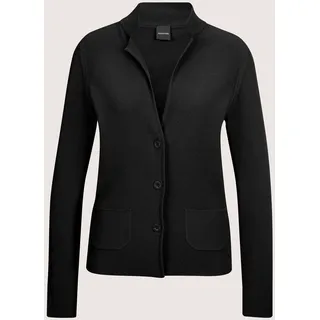 MADELEINE Strickjacke »Strickblazer Schlanker Strickblazer mit langen Ärmeln«, schwarz