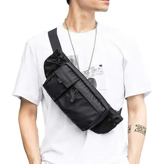 seafew Große Bauchtasche One Size Schwarz