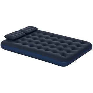 Outsunny Luftmatratze 2 Personen Selbstaufblasend Isomatte Luftbett mit Hand Pumpe Kissen Aufblasbare Matratze Gästematratze Schlafmatte Gästebett für Camping Heimgebrauch 203 x 152 x 22 cm