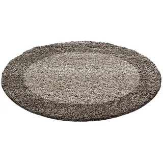 Ayyildiz Life Shaggy 1503 Hochflorteppich Ø 120 cm Grau
