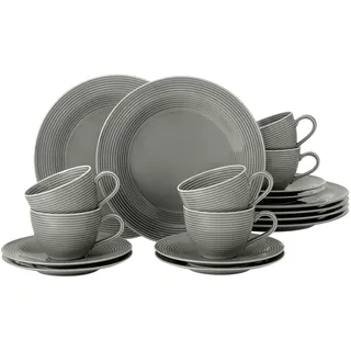 SELTMANN WEIDEN Beat Kaffeeservice 18-tlg. grau unifarben
