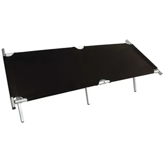 Mil-Tec Feldbett Faltbar Schwarz