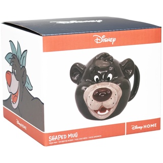 Disney HALF MOON BAY The Jungle Book Tasse – Baloo – 3D-Tasse Geschenk – Büro-Tasse