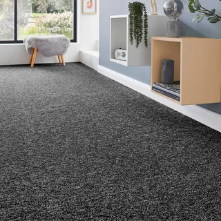 Andiamo Matz Teppichboden 500 x 400 cm Schwarz