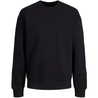 JACK & JONES Pullover aus Sweat-Material in Schwarz-S