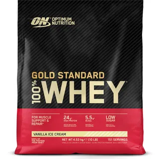 Optimum Nutrition Whey Vanille Ice Cream Pulver 4530 g