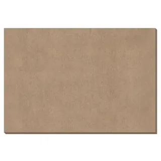 SIGEL Hardcover aus Kraftpapier Schreibunterlage DIN A2 Malblock 100 g | HO340, 30 Blatt braunes Bastelpapier