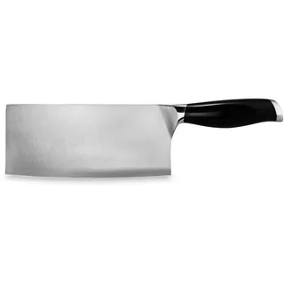 KEN HOM Edelstahl Chinesisches Hackmesser, 18cm, Kochmesser, Küchenmesser, Spülmaschinenfest