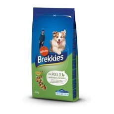 2x15 kg Pui Complete Brekkies Hrană uscată pentru câini