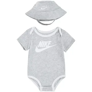 Nike Sportswear Erstausstattungspaket »CORE BUCKET HAT & BODYSUIT 2PC SET«, grau