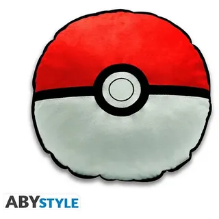 ABYstyle Pokeball Kissen 30 x 30 cm Mehrfarbig