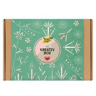 Folia Kreativ Box Wood Bastelset 590-tlg. mehrfarbig