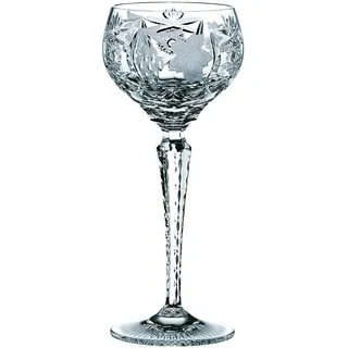 Nachtmann Weinglas mit Schliffdekoration, 230 ml, transparent, Traube, 35946, Römerglas aus Bleikristall, spülmaschinenfest, Made in Germany