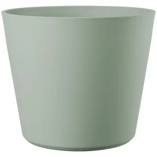 Kreher XXL Pflanztopf/Pflanzkübel rund mit 78 cm Durchmesser! Der Eye-Catcher für Garten, Terrasse, Restaurants & Gewerbe! In Anthrazit mit Matter Oberfläche (Beige)