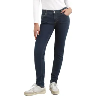 Marc OߴPolo Damen Jeanshose mit Stretch-Anteil Slim Fit, Blau (Motor Scooter Wash), W32/L32