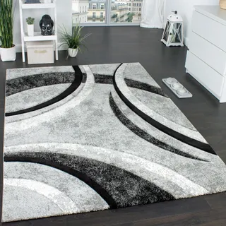 Paco Home »Brillance 758« rechteckig 14 mm Höhe Kurzflor, modernes geometrisches Design, auch als Läufer,